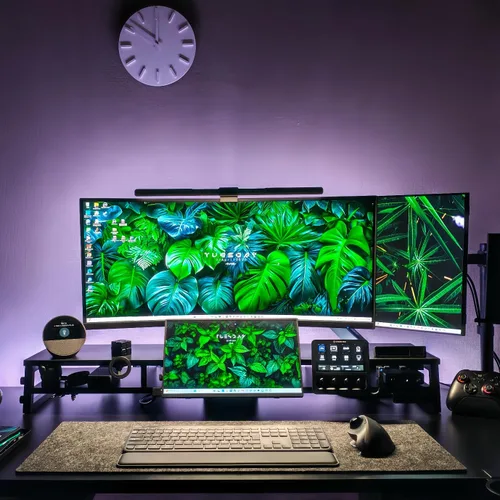 Vista 5 de Kado Paquete de 2 monitores portátiles FHD de 15.6" para computadora