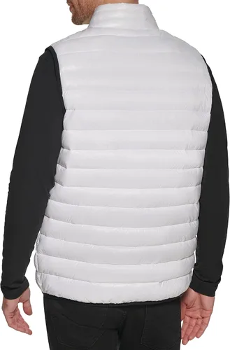 Vista 4 de GUESS Chaleco de transición ligero esencial para hombre