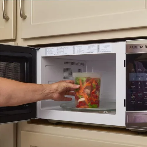 Vista 2 de Recipientes resistentes con tapas de 32 onzas – Vasos desechables para almacenamiento de alimentos a prueba de fugas – Recipientes de almacenamiento