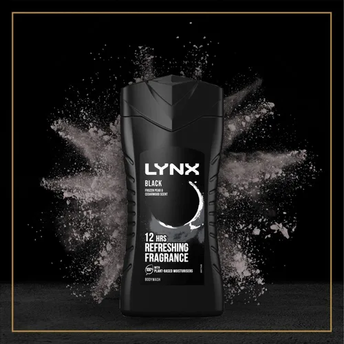 Vista 5 de Lynx Gel de ducha negro, 8.5 fl oz
