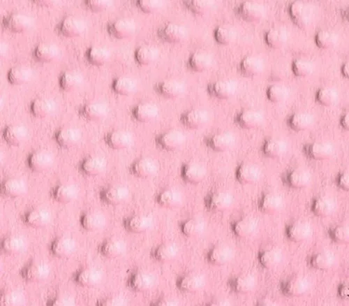 Vista 5 de Minky Dimple Dot Manta de tela de 60 pulgadas de ancho vendida por The Yard (banana)