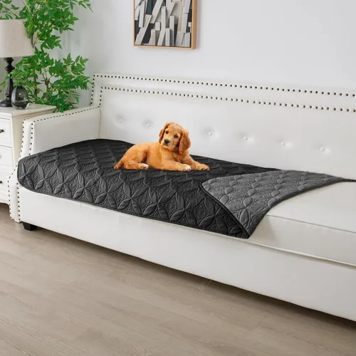 Vista 36 de Manta impermeable para perro, 30 x 30 pulgadas, fundas de sofá para mascotas pequeñas para sofá, silla, cama, protector de muebles de perros