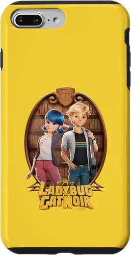 Vista 11 de Funda para iPhone 13 Miraculous Ladybug and Cat Noir The Movie Marinette Adrien