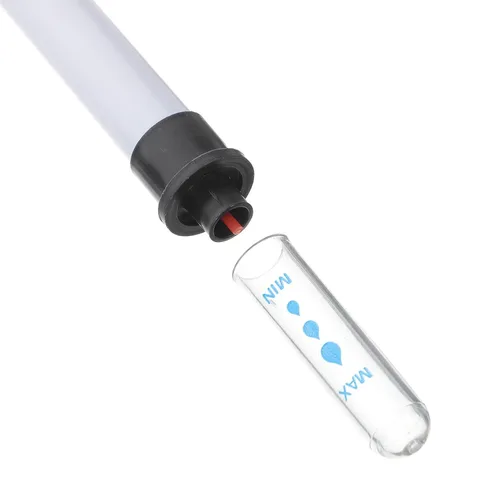 Vista 4 de BESTOYARD Indicador de agua para plantas en macetas para uso en interiores y exteriores, medidor de humedad del suelo con escala transparente