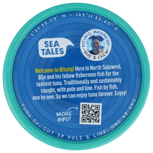 Vista 5 de Sea Tales, Atún Skipjack en agua NSA, 5 onzas
