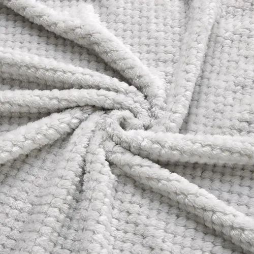 Vista 4 de CREVENT - Manta bonita, cómoda y mullida para bebés, niños y niñas, 30 x 40 pulgadas, ropa de cama, para cuna y cochecito, regalo para recién Oso