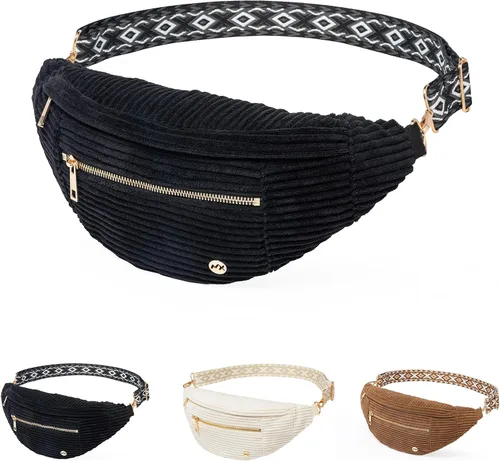 Vista 14 de Cangurera pequeña Aprocot Cross Body Bag Fashion Shoulder para mujer Albaricoque