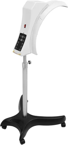 Vista 2 de Professional Standing Hair Dryer Vertical Hair Color Processor, 850W U-Shaped Heating with Digital Timer & Adjustable Height, Commercial Salon Hair