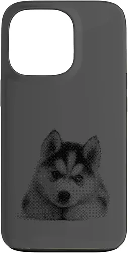 Vista 10 de Chic Husky Puppy for Dog Mom and Paw Parents Case for iPhone 16