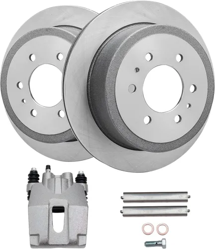 Vista 12 de Detroit Axle - Reemplazo de pinza de freno del lado del pasajero para rotores de disco delanteros de 353mm para Dodge Ram 1500 2500 3500 2006-2008