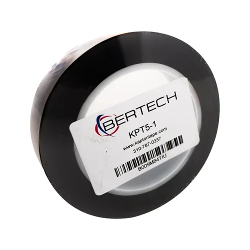 Vista 7 de Bertech Cinta Kapton de alta temperatura, ámbar 0.25 pulgadas