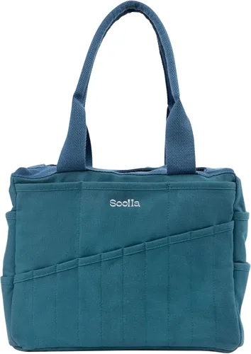 Vista 10 de Soolla Bolsa de estudio: organizador de almacenamiento de suministros de arte y bolsa de herramientas de cerámica, bolsa lavable, bolsa de hilo