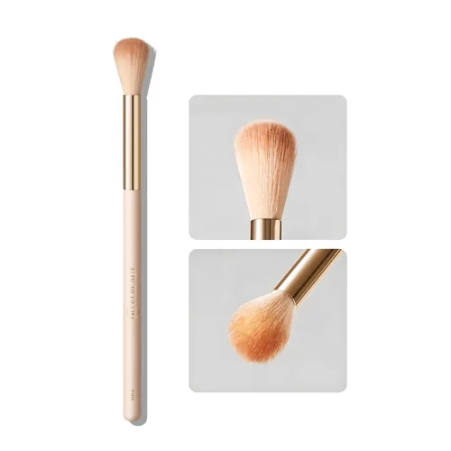 Vista 9 de Albeaut Brocha Correctora en Ángulo para Debajo de los Ojos para Corrector Líquido Crema en Polvo Iluminador Triangular Pequeña Contorno de Nariz