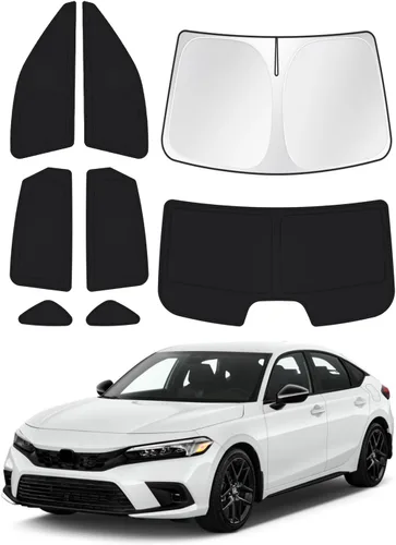 Vista 81 de Canvcle Parasol para parabrisas para Tesla modelo Y/3 2017-2025 2026 (compatible con modelos 2025 Y Juniper/2024 Modelo 3 Highland), parasol grueso