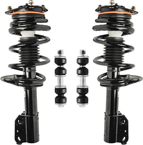 Vista 36 de Detroit Axle - Kit de 4 piezas de puntales delanteros para Toyota Highlander 2001 2002 2003, enlaces de barra antivuelco estabilizadores y puntales