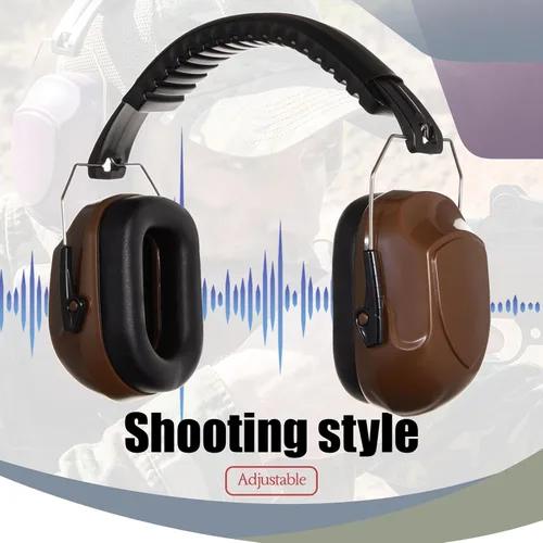 Vista 4 de Amylove 12 unidades de protección auditiva para adultos y niños, auriculares con cancelación de ruido, orejeras de tiro a granel con reducción