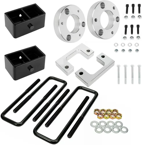 Vista 14 de SCTIOO Kit de nivelación de elevación delantera de 2 pulgadas trasero de 1 pulgada para Chevrolet Silverado 1500 2007-2023 Kit de elevación