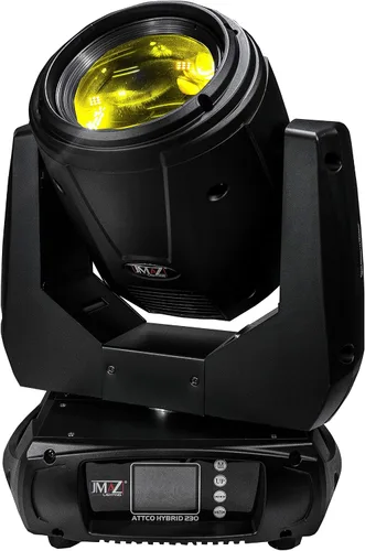 Vista 2 de JMAZ Attco Beam 230 LED haz de cabeza móvil con prisma