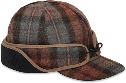 Vista 8 de Stormy Kromer Rancher Cap - Gorro de lana Thinsulate de invierno con orejeras de forro polar