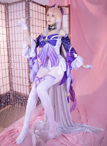 Vista 2 de NSPSTT Genshin Impact Cosplay - Disfraz de todos los personajes, juego completo, disfraz de Halloween para mujeres y hombres