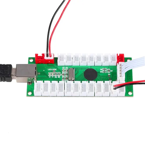 Vista 5 de EG STARTS Arcade Zero Delay USB Encoder To PC Games Controllers For Arcade DIY Kits Parts Mame Jamma & Other PC