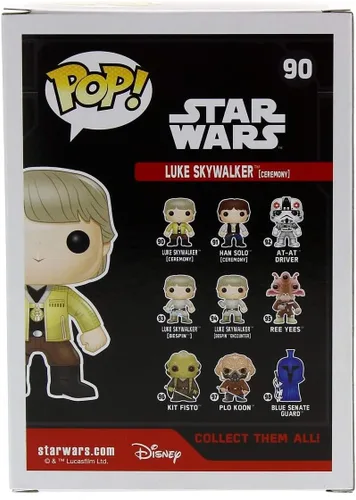 Vista 3 de Funko Vinilo Star Wars Pop! Luke Skywalker (Ceremonia) #90