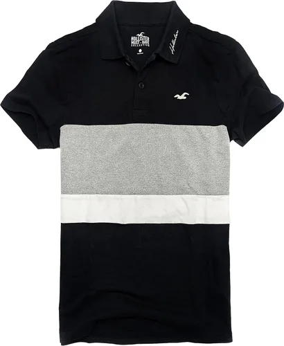 Vista 2 de Hollister Polo Flex Pique Stretch para hombre paquete de 2 HOM-32