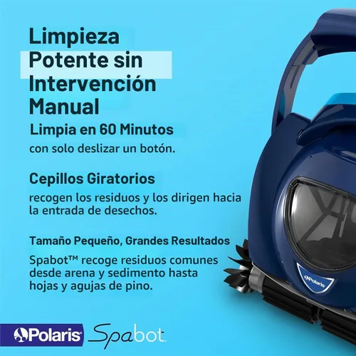 Vista 5 de Polaris Limpiador de spa automático manos libres Spabot