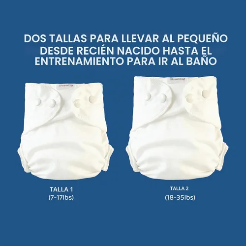 Vista 6 de BISENKID Pañal interior de tela de algodón orgánico, súper absorbente y cómodo, se utiliza con una cubierta de pañal de tela impermeable que se