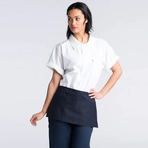 Vista 4 de Uncommon Threads Delantal de cintura unisex con bolsillo de 3 secciones