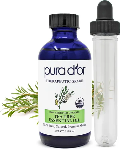 Vista 9 de PURA D'OR Aceite esencial de madera de cedro orgánico (4 onzas con gotero de vidrio) 100% puro y natural de grado terapéutico para cabello, cuerpo