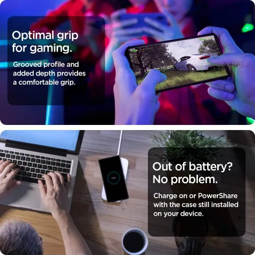 Vista 7 de Spigen Liquid Air - Funda diseñada para Samsung Galaxy Note 20 Ultra 5G (2020), color negro mate