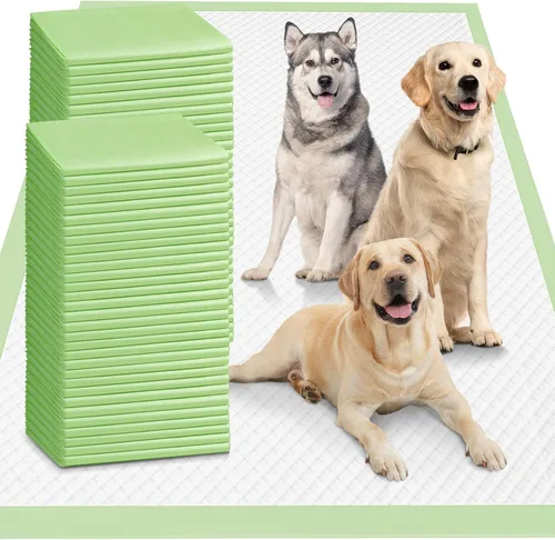 Vista 11 de Gimars - Almohadillas de carbón para orina de perros con control de olores 4XL, extragrandes de 36 x 36 pulgadas, 9 capas extra absorbentes, a