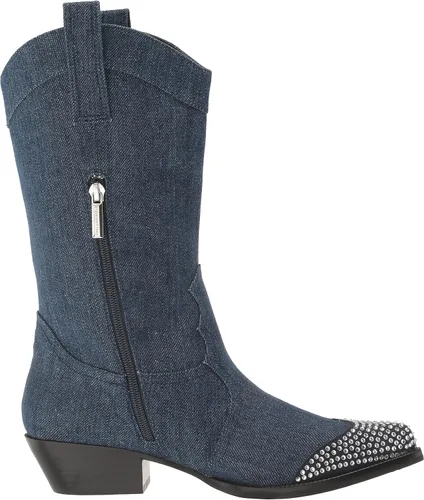 Vista 6 de Karl Lagerfeld Paris Lakota-Western Boo Botines para mujer