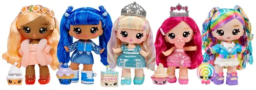 Vista 4 de Yummiland Muñeca grande + Lipgloss Pet - Pastel de cumpleaños