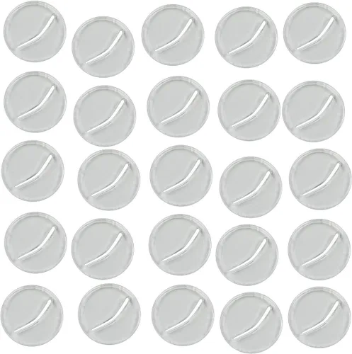 Vista 5 de LITKO Mini bases de papel redondas de 0.787 in Compatible con D&D Negro