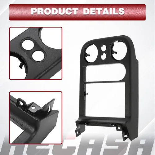Vista 4 de HECASA - Marco para salpicadero compatible con Mazda Miata 1990-1993, reemplazo para NA01-55-210B-00, panel de control de salpicadero, cubierta