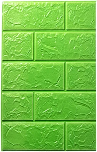 Vista 17 de Pegatinas 3D de pared de ladrillo autoadhesivas de espuma de 30.31 x 13.78 pulgadas, paneles de pared de ladrillo para sala de estar, TV de fondo