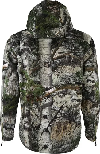 Vista 8 de Kodiak - Chaqueta de camuflaje para todas las estaciones, impermeable, resistente al viento, ultra silenciosa
