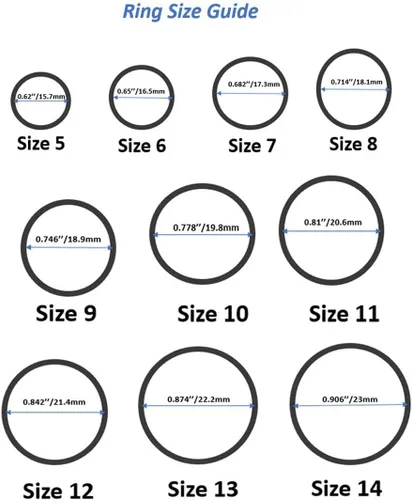 Vista 7 de Big Dainty - Anillo grueso de dedo completo con zrionias cúbicas completas, chapado en platino, grande, exagerado cóctel, fiesta, declaración