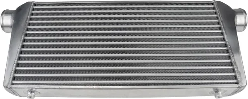 Vista 10 de PHILTOP Intercooler universal de E/S de 27"x7"x2.5" * 2.5", intercooler plateado del turbocompresor