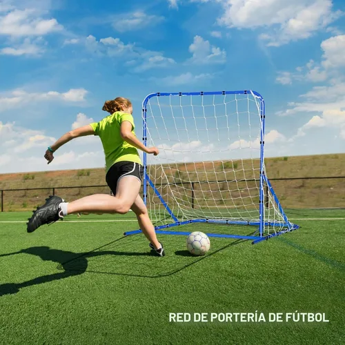 Vista 9 de Soccer Baseball Rebounder Soccer Goal Net, Volleyball Rebound Pitchback Net