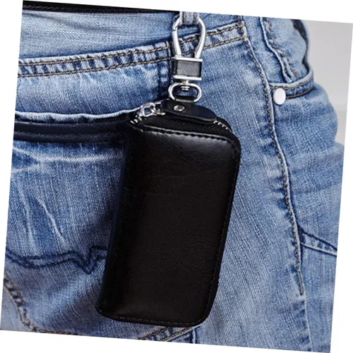 Vista 4 de Totority Purse Keychain Multitool Keychain Mens Keychains Wallet Keychain Key Holder Key Wallet Key Case Car Key