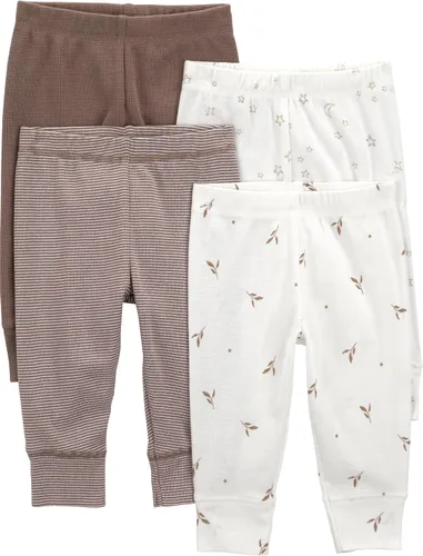 Vista 47 de Simple Joys by Carter's - Pantalones de forro polar para bebé, paquete de 4
