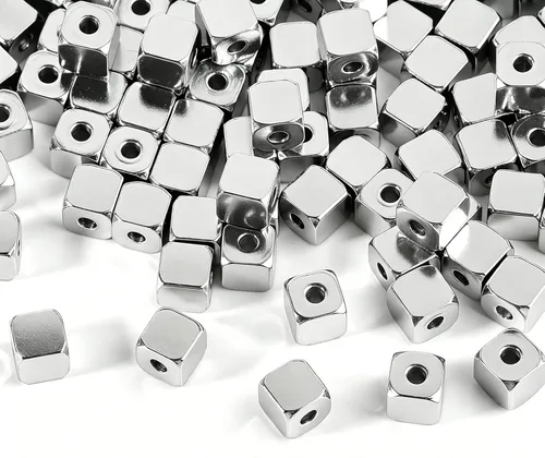 Vista 21 de [2 MM/280 piezas] Cuentas de acero inoxidable negras redondas de metal espaciador a granel para hacer joyas DIY, collar, pulsera Jewelry Beads for