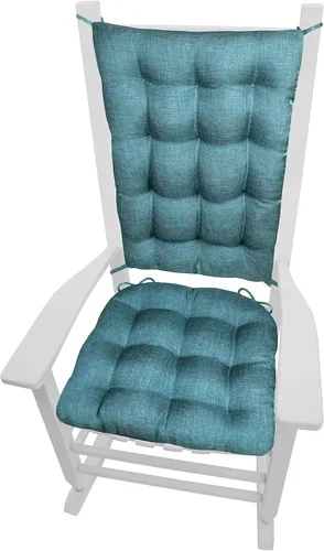 Vista 11 de Barnett Home Decor Bravo - Cojines para silla mecedora, relleno de espuma de látex, 16.5 x 18 pulgadas y cojín de respaldo de 21 x 16 pulgadas