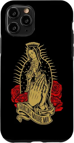Vista 29 de Our Lady Virgen De Guadalupe Virgen Mary Gracias Madre Mía - Carcasa para iPhone 17