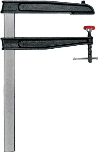 Vista 2 de BESSEY Abrazadera de Barra Ligera de Comerciante – 2.5 x 6 Pulgadas – TGJ2.506 – Abrazaderas de Carpintería con Mango de Madera, Ideal para Mejoras