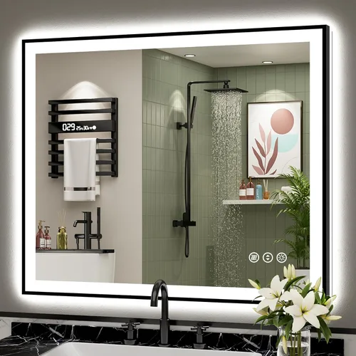 Vista 17 de 24x32 LED Bathroom Mirror, Backlit & Front Lit Lighted Mirror Retroiluminado+luz frontal