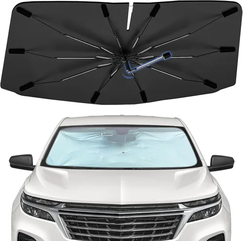 Vista 62 de Sombrilla Parasol para Parabrisas para Mazda 3 2014-2026, Parasol Plegable para Coche para Ventana Delantera, Visera Protectora Solar Altamente